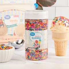 (2 pack) Great Value Rainbow Sprinkles, 9 oz,NEW PRODUCT EXPLOSION