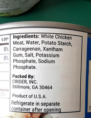 Lot of 6 – 12.5oz Cans Crider & Kirkland Chunk White Chicken 2026-2027 Dates