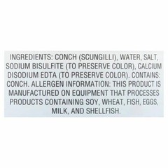 Scungilli – 29 oz Can | Conch Meat | Ready to Eat | Perfect for Salads, Past…