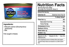 Wild Planet Wild Pink Salmon, 6 Ounce