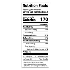 Canned Smoked Oysters in Oil, Pack of 4 Cans, 3.75 oz Each