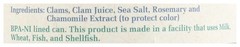 Bar Harbor, Clams Whole Gourmet Ocean, 6.5 Ounce