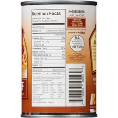 6 Can- Keystone Meats Natural Ground Beef ✅ Fully Cooked 14 oz No Preservatives✅