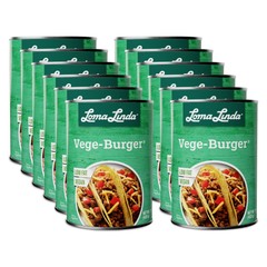 Loma Linda Low Fat Vege-Burger (15 oz.) – Plant Based Ground Beef – Vegan
