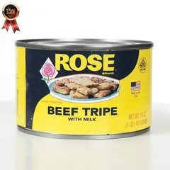 Rose Brand Beef Tripe with Milk, 16 oz Can
