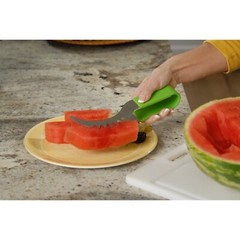 Spark Innovators, Green SR-MC12 Right Melon Slicer, 1 x 1.5 x 9 inches