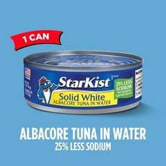 Solid White Albacore Tuna in Water Low Sodium – 5 oz Can