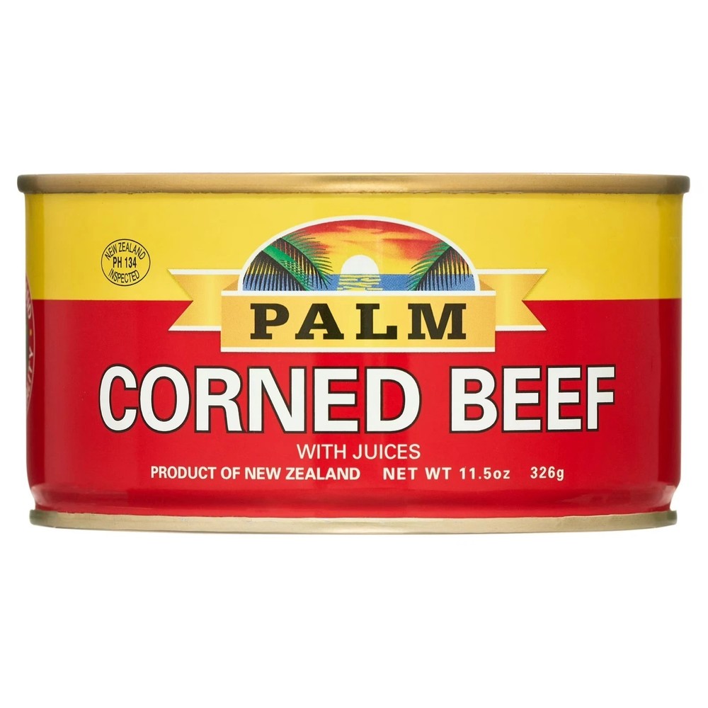 6 Cans of Palm Corned Beef with Juices, 11.5 oz Can