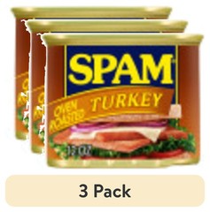 (3 pack) SPAM Oven Roasted Turkey, 12 oz Can