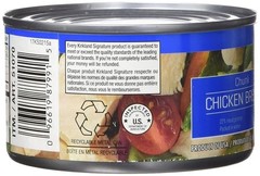 6 Count | Kirkland Signature chicken breast, packed in water, premium chunk,…