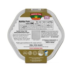Premium Tuna Mediterreanean Lentil & Grain Salad, 7.76 Ounce Bowls (Pack of 6…