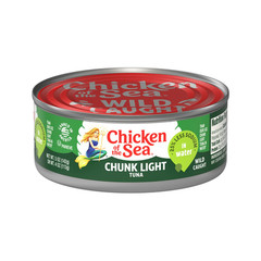 Chicken of the Sea Chunk Light Tuna in Water, 5 Ounce Pack of 24