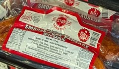 The Best Stop Garlic Smoked Sausage 14 Oz (4 Pack)