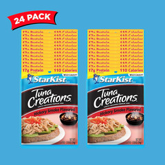 Tuna Creations, Hickory Smoked, Packaging May Vary, 2.6 Oz, Pack of 24