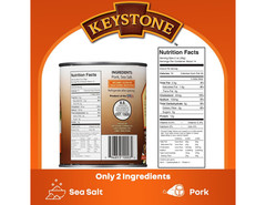 (6 Cans) Keystone Pork **ALL NATURAL – NO PRESERVATIVES – FULLY COOKED** 28oz