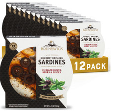 Brunswick Wild Caught Sardines in Extra Virgin Olive Oil ,4.23 oz Can (Pack of 1