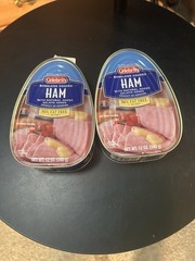 2 Count Celebrity 12 Oz Boneless Cooked Ham 96% Fat Free BB 1-27-27