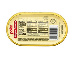 (6 pack) MW Polar Smoked Boneless Herring Kipper Snacks, 3.53 oz Can