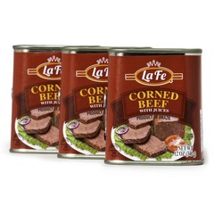 La Fe Corned Beef with Juices 12oz – 3 Pack – Canned Foods