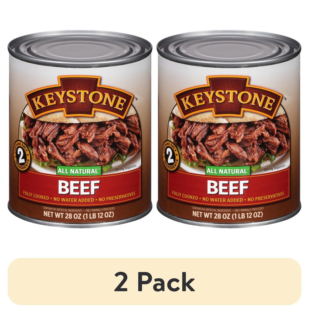 (2 pack) All Natural Beef, 28 oz Can