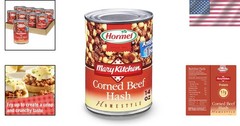 Classic HORMEL Corned Beef Hash 8 Pack – 4 oz, Deliciously Hearty Meals at Home