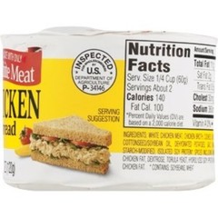 Brand New White Meat Chicken Spread 4.25oz Pack of 4