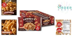 Microwave Pork Rinds Pack of 18 1.75 oz Crispy Low-Carb Snack