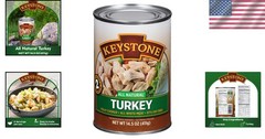 Family Pack 14.5 oz All Natural Canned Turkey – No Preservatives, Gluten-Free