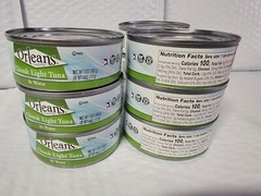 Orleans Flake Light Tuna Fish in Water 5oz Can ☆☆☆Pack of 30☆☆☆ EXPIRATION 2027