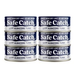 Safe Catch Wild Albacore Tuna Canned Low Mercury Can Tuna Fish Steak Gluten-F…