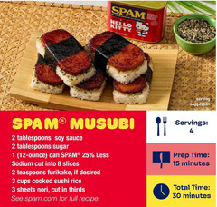 SPAM Less Sodium 12 Oz Pack Of 12 , Fast Delivery