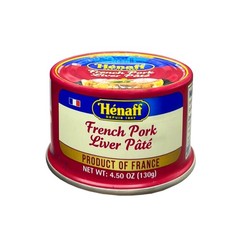 Henaff French Pork Liver Pate | de Foie, 4.5 oz 4.59 Ounce (Pack of 1)