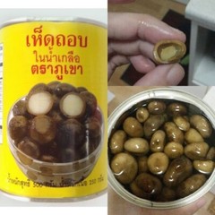 2 cans Puff Ball Mushroom In Brine Authentic Thai Cooking Menu DHL Fast Shipping