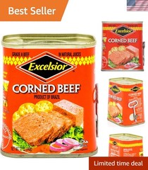 Tender 12 Ounce Corned Beef in Natural Juices – Pre-Cooked & Gluten-Free