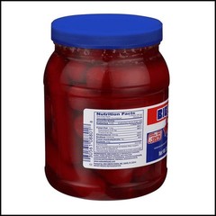 Big John’s Ready To Eat Red Hots Pickled Sausage 32oz Jar Protein 10g Delicious
