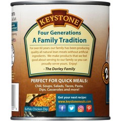Keystone All Natural Chicken Canned -28 oz ,Free Shipping