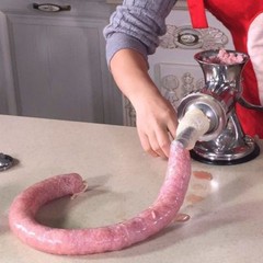 15M*18mm Sausage Casing Meat Filler Machine Nozzle Shell Maker Kitchen Tool