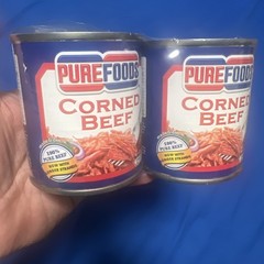Purefoods Corned Beef 100% Pure Beef 2-Pack (Longer Strand) – Exp Jan 2028 -New-