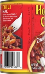 Savory Gluten Free Chunky Beef Chili with Beans, 16g Protein, 15oz (6-Pack)
