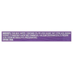 Canned Lump Crabmeat, Wild Caught, 14g Protein per Serving , 6 oz