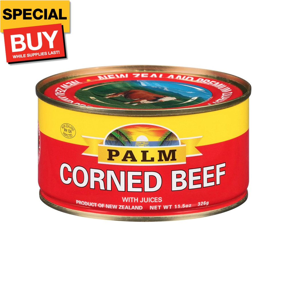 (PACK OF 2 CANS) Corned Beef with Juices 11.5 Oz. Can