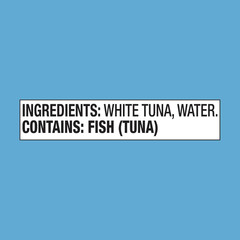 Selects No Salt Added Chunk White Albacore Tuna in Water, 4.5 Oz (12 Pack) Canne