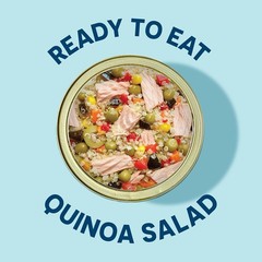 Wild Planet Tuna Quinoa Salad With Organic Sweetcorn, Zucchini & Peas, 5.6oz