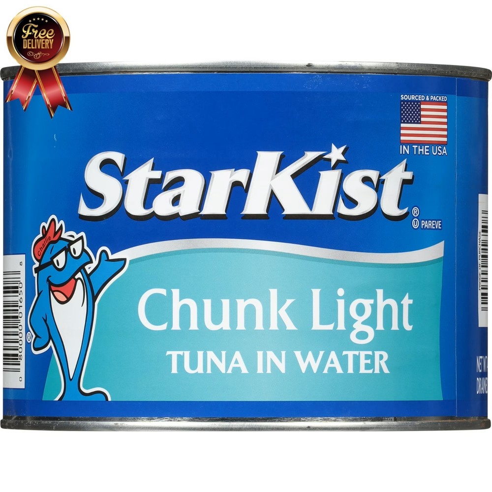 Chunk Light Tuna in Water, 4Lb 2.5Oz Can