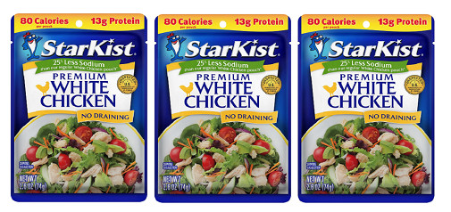 StarKist Premium White Chicken 25% Less Sodium 3 Pack