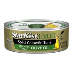 E.V.O.O. Solid Yellowfin/light Tuna in Extra Virgin Olive Oil – 4.5 oz Can Pa…