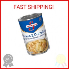Swanson Chicken & Dumplings Made with White & Dark Chicken Meat, 10.5 Ounce Can