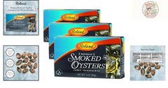Naturally Smoked Oysters in Oil – 3 Ounce Pack of 3, Loaded with Protein