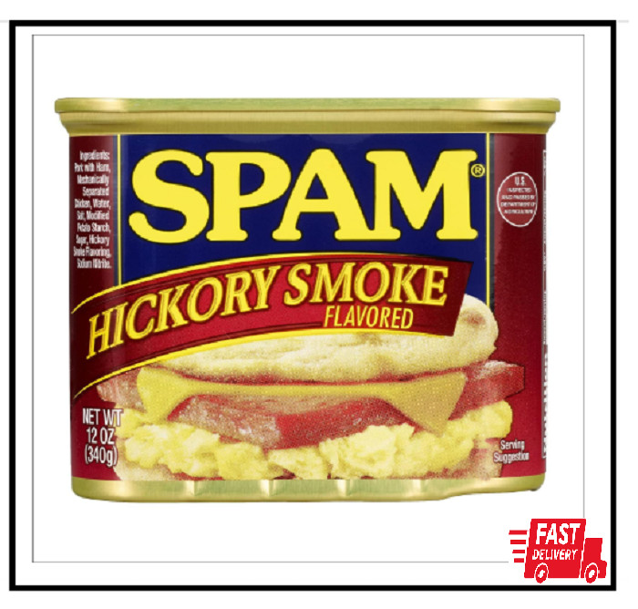 Spam Hickory Smoke, 12 Ounce Can