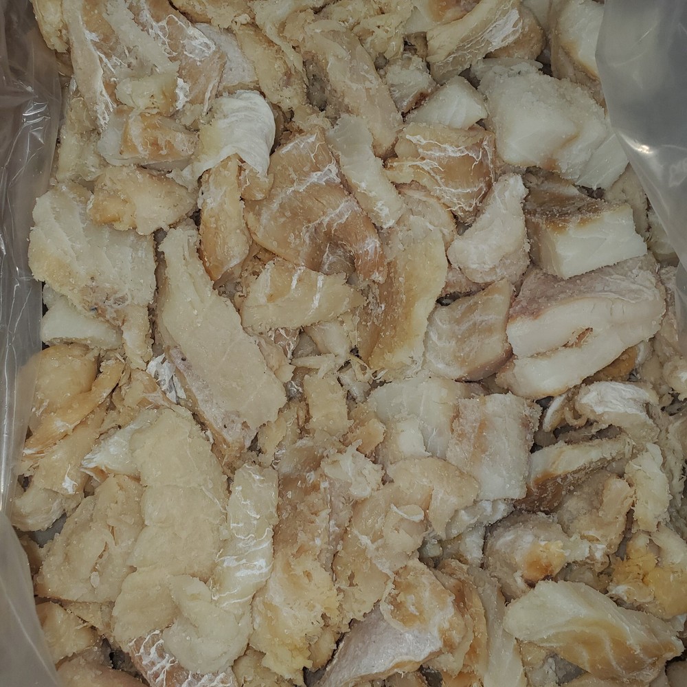 Salted Boned/ Semiboneless cod fish chunks 2lb+ to 40lb/ buy 8lb+ get 2lb free